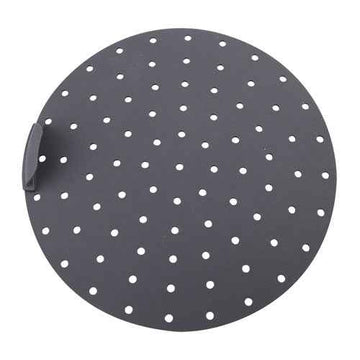 Daily Bake Silicone Round Air Fryer Liner 22cm (Charcoal)