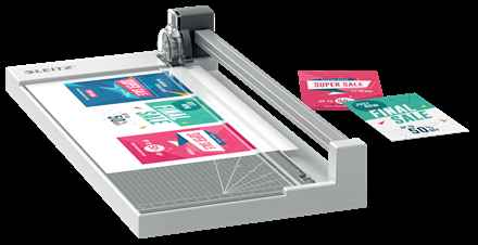 Massicot de précision Leitz pour le bureau à domicile, format A4, 10 feuilles
