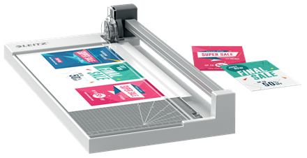 Massicot de précision Leitz pour le bureau à domicile, format A4, 10 feuilles