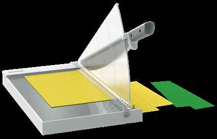 Massicot de bureau de précision Leitz A4+, 15 feuilles