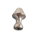 Bouton de meuble LAMPE, Finition zamak nickel mat