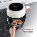 Sponge Greaseless deep fat fryer 4l Black, White-5