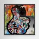 Main de Mickey - impression sur toile de l'œuvre originale de Vincent STREIFF