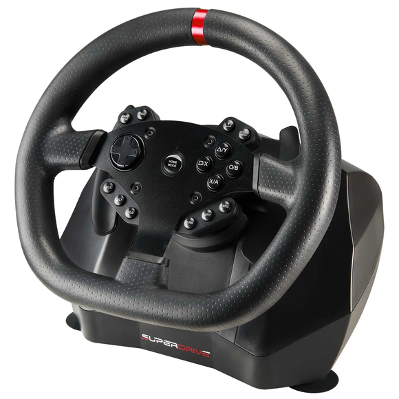 SUPERDRIVE Sada volantu, pedálů a řadící páky GS950-X/ PS4/ Xbox One/ Xbox Series X/S