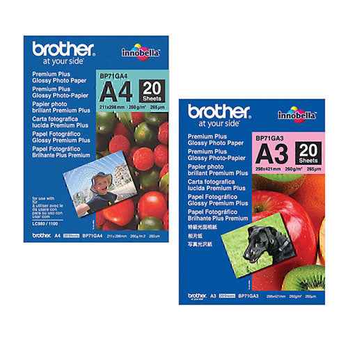 Brother Glossy Paper 260gsm 20pk