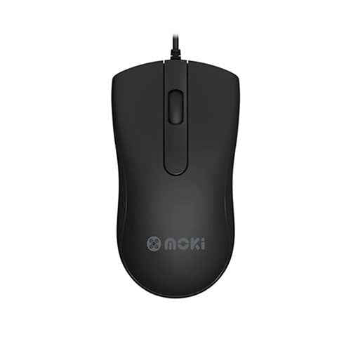 Moki USB Optical Mouse (Black)