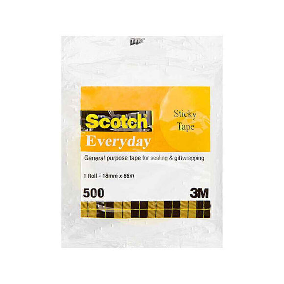 Scotch Sticky Tape 18mm (Box of 8)
