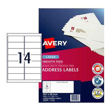 Avery Laser Labels 14Up 250pk