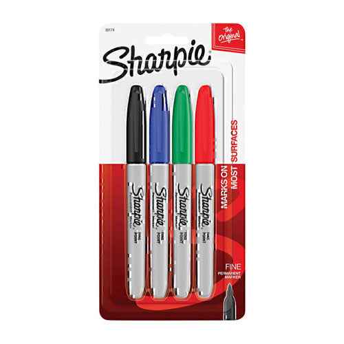 Sharpie Permanent Marker Fine 2pk (Box of 6)