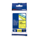 Brother Laminated Black on Yellow Labelling Tape-6