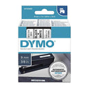 Dymo Black on White Labelling Tape