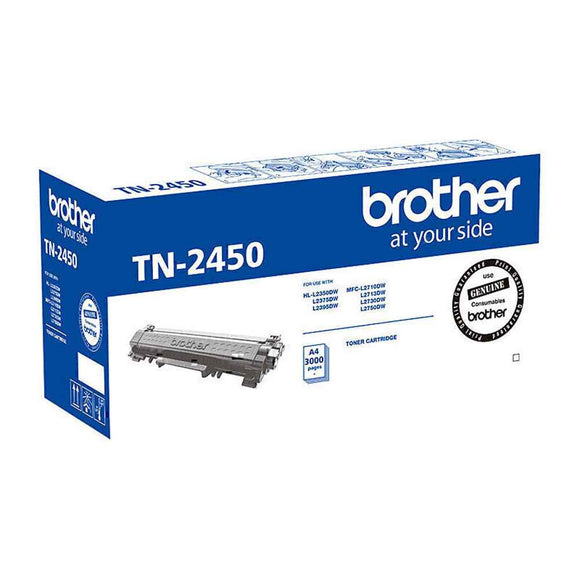 Brother TN2450 Toner Cartridge 3000 Pages (Black)