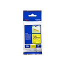 Brother Strong Adhesive Black on Yellw Labelling Tape-7
