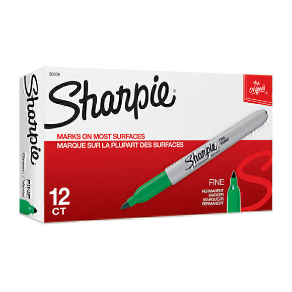Sharpie Permanent Marker Fine 12pk