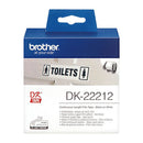 Brother White Continuous Paper Labelling Tape-8