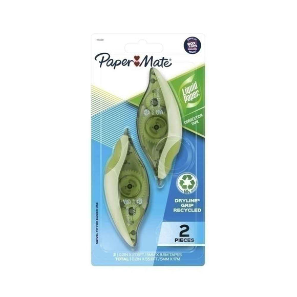 Paper Mate LP Dryline Grip Correction Tape (Box of 6)