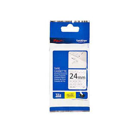 Brother Security Black on White Labelling Tape