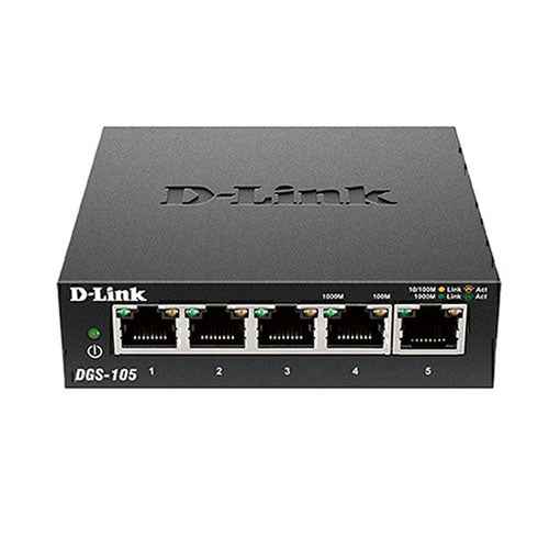 D-Link Metal Housing Gigabit Desktop Switch