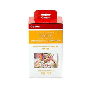 Canon Selphy Ink and Paper Set (4x6in)