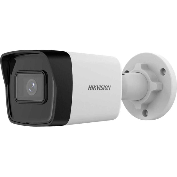 CAMERA IP Hikvision, bullet pt. interior | exterior, dist. IR 30 m, tip lentila fixa 2.8 mm, 4 Mpx, PoE, "DS-2CD1043G2-I28" (timbru verde 0.8 lei)