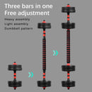 Keičiamo Svorio Hantelių ir Štangos Komplektas, 20 kg-3