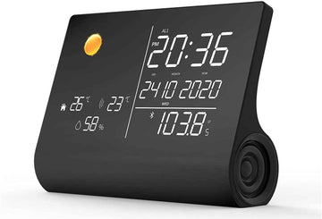 Nasa WSP1300 Black Weather Station/Speaker BT