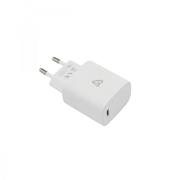 Chargeur secteur usb type-c sbox hc-120 blanc