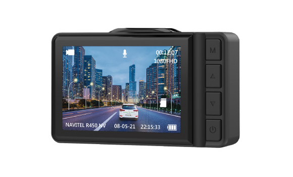 Caméra DVR NAVITEL R450 NV FHD Vision nocturne avec caméra arrière compatible « R450NV » (verre vert 1,2 lei)