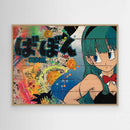 Bulma impression sur toile de l'œuvre originale