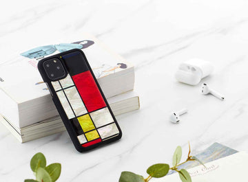 Coque iKins pour iPhone 11 Pro Mondrian noir