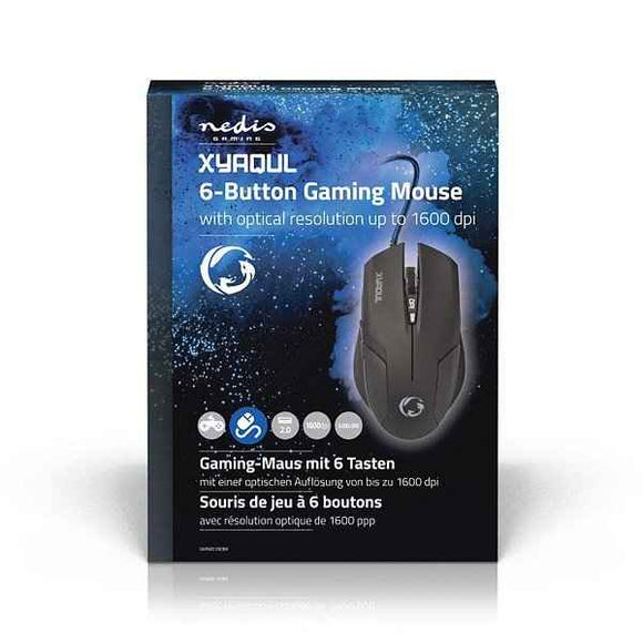Nedis GMWD100BK Gaming Mouse