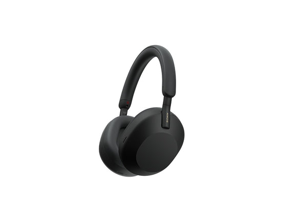 Sony WH-1000XM5 Bluetooth Wireless Over-Ear Headphones, BT 5.0, TWS, Noise Cancelling, Black EU