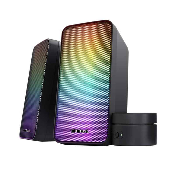 Trust GXT 611 WEZZ 2.0 Speaker Set LED "TR-24587" (timbru verde 2.00 lei)