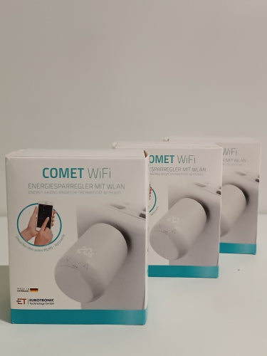 Ecost customer return Eurotronic 700200 Comet Wifi 2021 Radiator Thermostat (Intelligent Heating via