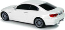 Volant pilote télécommandé BMW M3 blanc 2.4G 1:18 son lumières