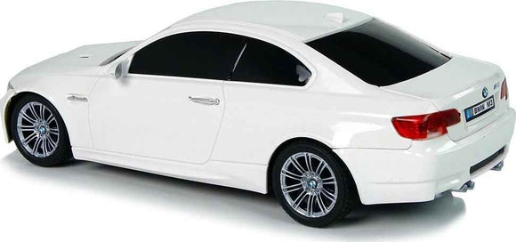 Volant pilote télécommandé BMW M3 blanc 2.4G 1:18 son lumières