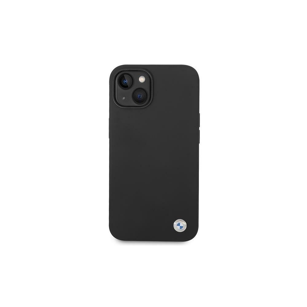 BMW BMHCP14MSILBK Silicone Case for Apple iPhone 14 Plus