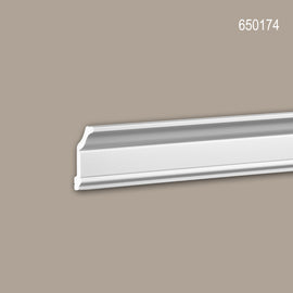 Corniche 650174 Profhome Moulure décorative style Néo-Classicisme blanc 2 m - 0