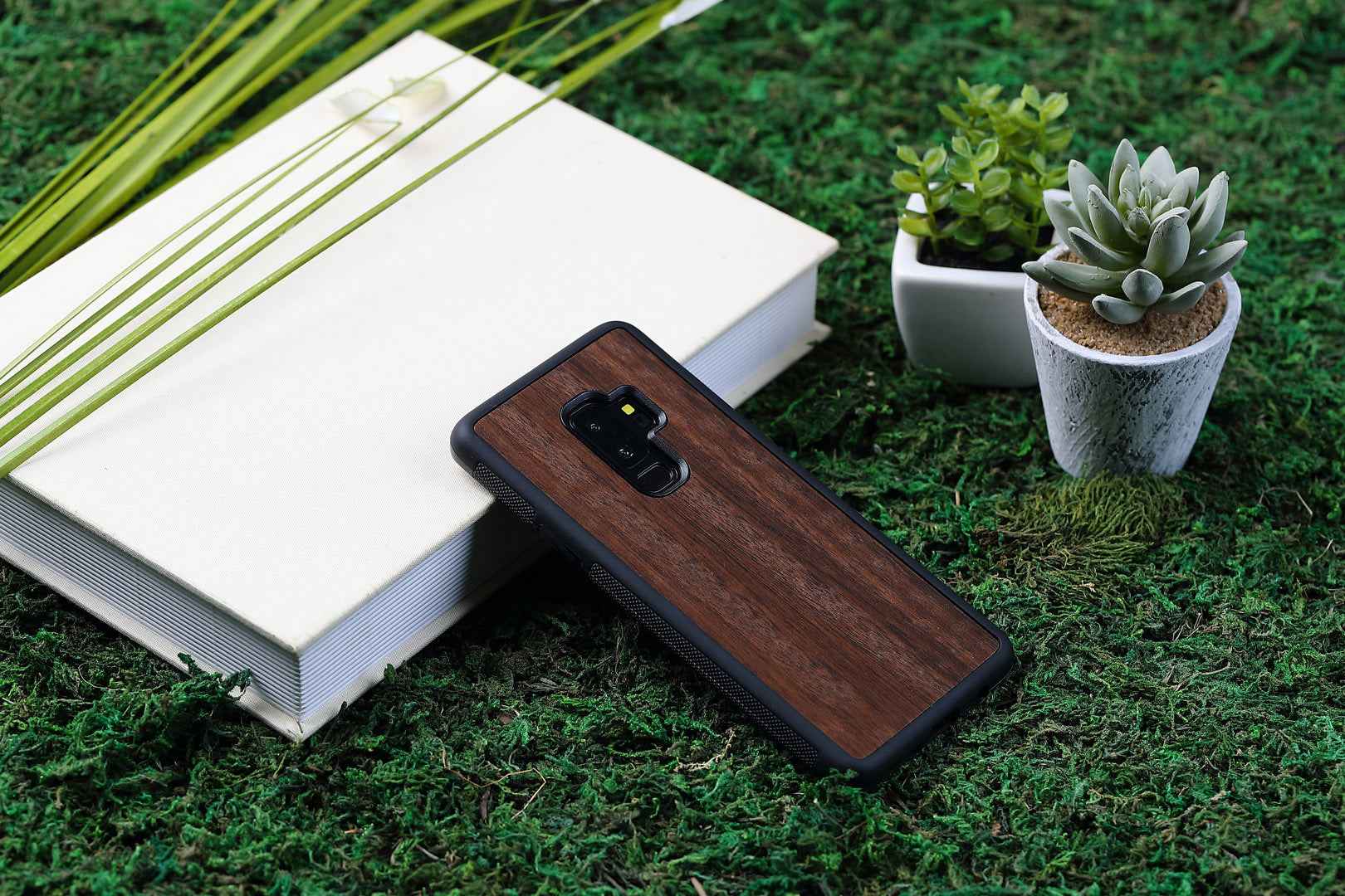 Coque pour smartphone MAN&WOOD Galaxy S9 Plus Koala noir