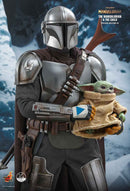 Figurine Hot Toys QS016 - Star Wars : The Mandalorian - The Mandalorian & The Child Standard Version