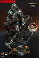 Figurine Hot Toys QS017 - Star Wars : The Mandalorian - The Mandalorian & The Child Deluxe Version