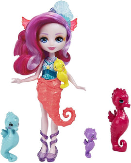 Royal enchantimals ocean kingdom sedda seahorse family dolls