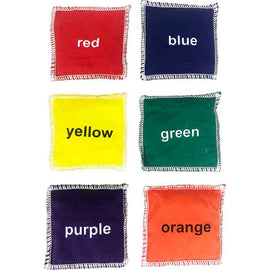 Alliance Colours Cotton Bean Bags Set (Set of 6)