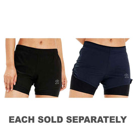 Shrey Womens Pro Double Layer Shorts (Extra Small)