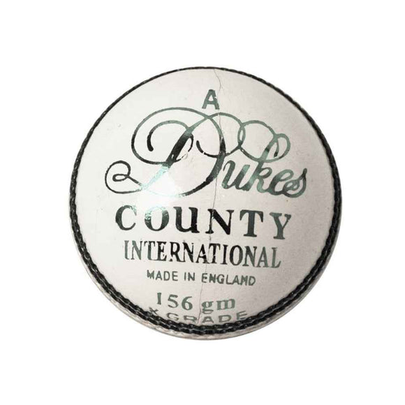 Dukes Xgrade County International Cricket Ball 156g (White)