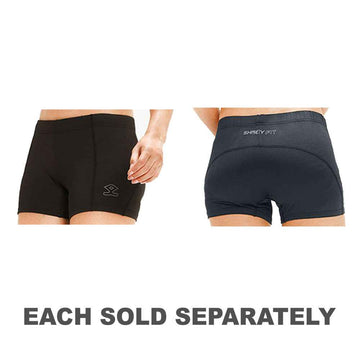 Shrey Womens Runner Shorts (Extra Small)
