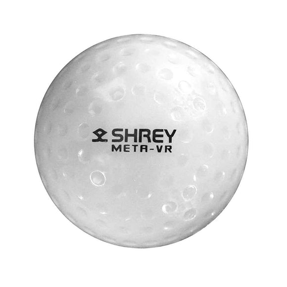 Shrey Meta VR Dimple Hollow Core Hockey Ball (White)