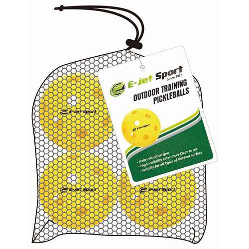 E-Jet Sport Pickleball 4 Pack Outdoor