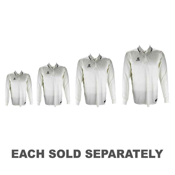 BAS Cricket Long Sleeve Shirt (Cream)