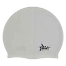 Swimfit Senior Silicone Cap (White)